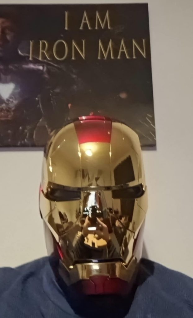 Wayne - Iron Man Mk.V Helmet